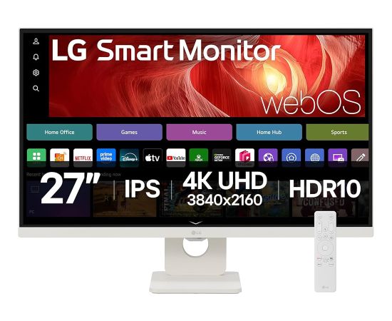 LG 27U731SA-W - 60Hz | 4K | IPS | 27'' Monitori