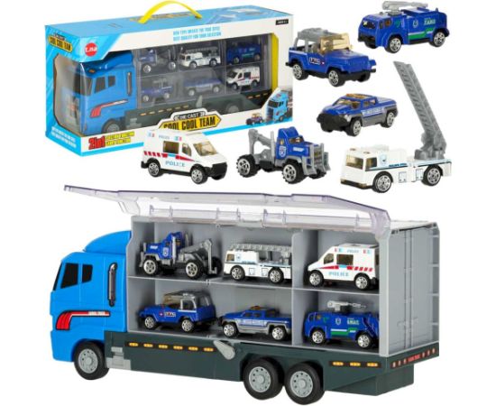 RoGer Тир Транспортёр С Полиционными Машинами Машины и аксессуары
