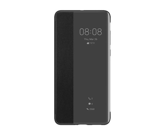 Huawei   P40 Smart View Flip cover Black Neoriģinālie Maciņi
