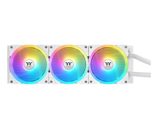Thermaltake MAGFloe 420 Ultra ARGB Sync AIO Liquid Cooler (White, Snow Edition) Procesoru dzesēšana
