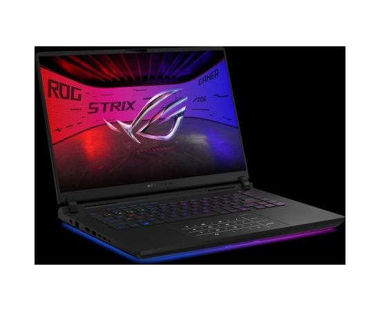 ASUS ROG Strix SCAR 16 G635LX-U9644W Ultra 9 275HX 16.0"2.5K Mini LED 240Hz 1200nits AG 64GB DDR5 5600 2xSSD2TB GeForce RTX 5090 24GB WLAN+BT LAN Cam1080p 90WHrs Win11 Off Black Ноутбуки