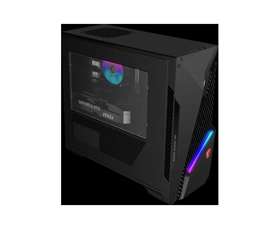 MSI MAG Infinite S3 14NVL5-3066EU i5-14400F 32GB DDR5 SSD1TB GeForce RTX 5060 SHADOW 2X 8GB AX211 (WIFI 6E) Bluetooth 5.3 500W Win11 Black 2Y Personālie datori