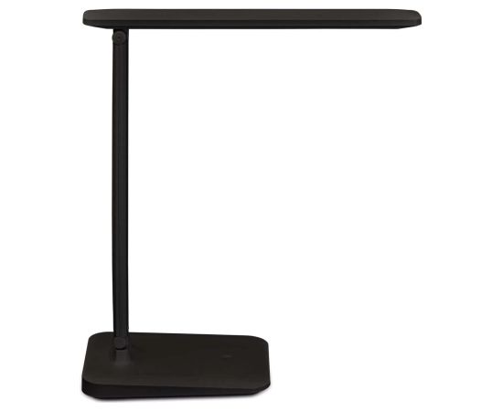 Uzlādējama LED galda lampa MAUL Sally, ar gaismas regulēšanu, melna Biroja galda lampas