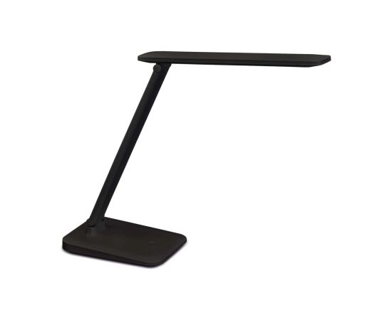 Uzlādējama LED galda lampa MAUL Sally, ar gaismas regulēšanu, melna Biroja galda lampas