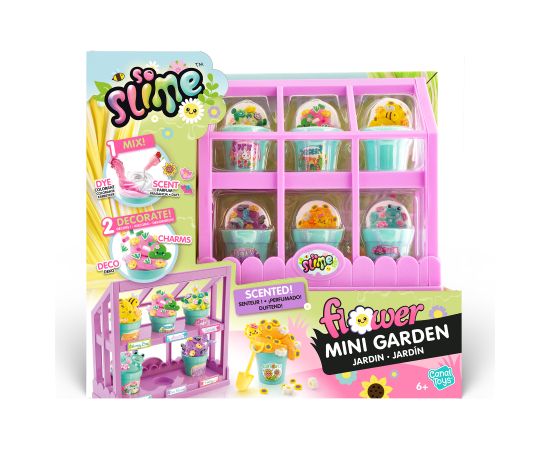 SO SLIME комплект для изготовления слайма Мини Сад Мягкие игрушки