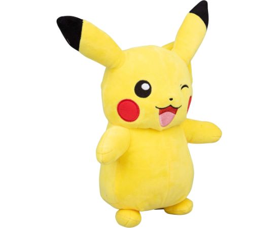 POKEMON W9 Pokemon varonis Pikachu, plīšs, 30 cm Mīkstās rotaļlietas