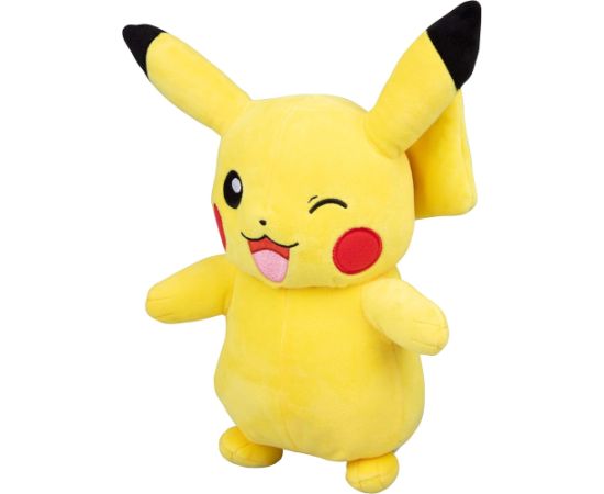 POKEMON W9 Pokemon varonis Pikachu, plīšs, 30 cm Mīkstās rotaļlietas