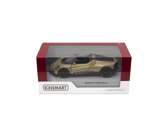 KINSMART Металлическая моделька Bugatti Mistral маштаб 1:36 Новости - Детские товары