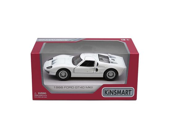 KINSMART Металлическая моделька 1966 Ford GT40 MKII, масштаб 1:38 Новости - Детские товары