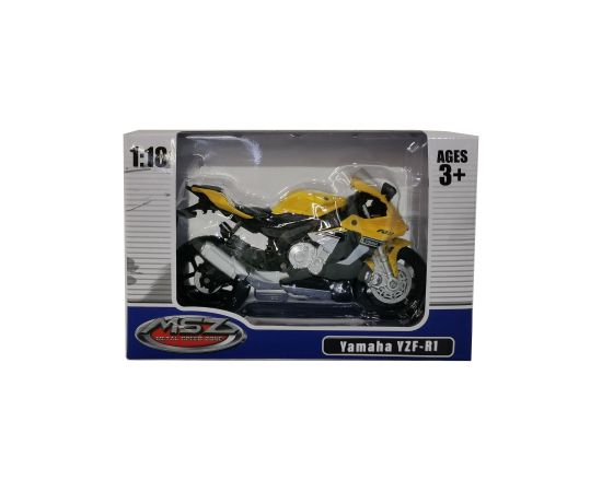 MSZ Miniatūrais modelis - YAMAHA YZF-R1, mērogs 1:18 Mašīnas un piederumi