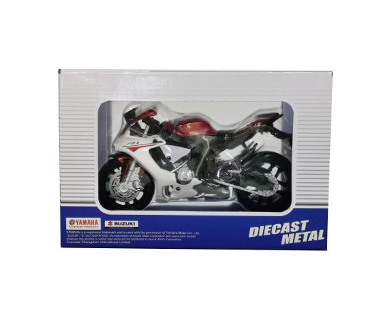 MSZ Miniatūrais modelis - YAMAHA YZF-R1, mērogs 1:18 Mašīnas un piederumi