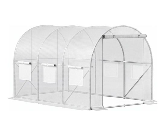 Springos Dārza siltumnīcas pārsegs 3 x 2 x 2 m GT0010F Siltumnīcas