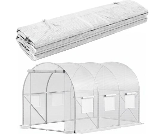 Springos Dārza siltumnīcas pārsegs 3 x 2 x 2 m GT0010F Siltumnīcas