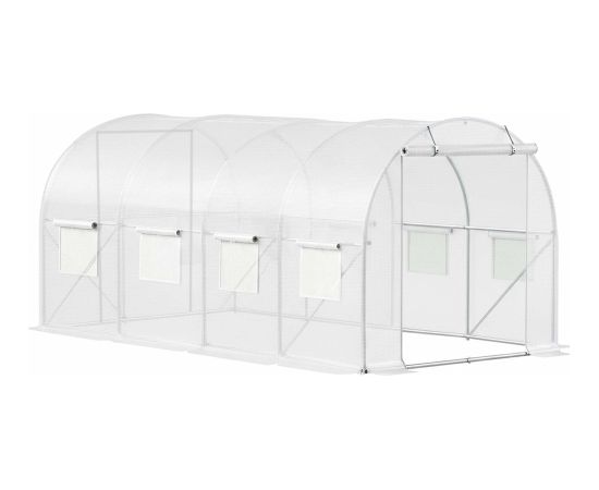 Springos Dārza siltumnīcas plēve 4 x 2,5 x 2 m GT0009F Siltumnīcas