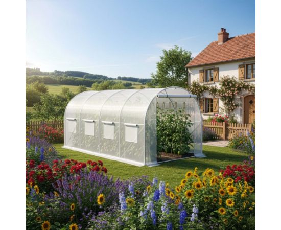 Springos Dārza siltumnīcas plēve 4 x 2,5 x 2 m GT0009F Siltumnīcas