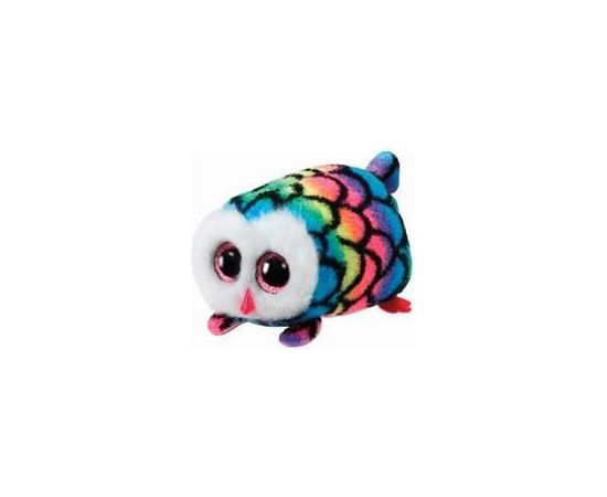 TY Teeny Tys Hootie wielobarwna sowa (249729) Мягкие игрушки