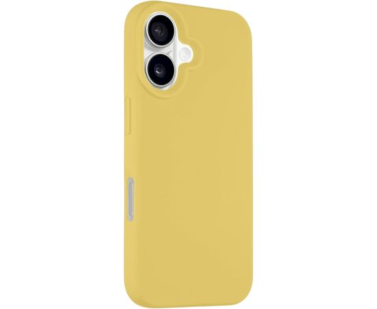 Tactical MagForce Velvet Smoothie Cover Aizsargapvalks priekš Apple iPhone 16 / dzeltens Neoriģinālie Maciņi