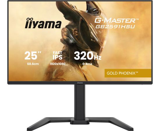 Iiyama G-MASTER GB2591HSU-B1 (68.6 cm (24.5 inches), black (matt), FullHD, Fast-IPS, HDMI, DP, USB hub, 320Hz panel) LED / LCD мониторы
