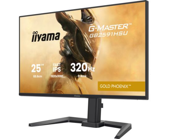 Iiyama G-MASTER GB2591HSU-B1 (68.6 cm (24.5 inches), black (matt), FullHD, Fast-IPS, HDMI, DP, USB hub, 320Hz panel) LED / LCD мониторы