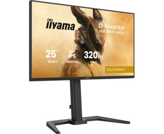 Iiyama G-MASTER GB2591HSU-B1 (68.6 cm (24.5 inches), black (matt), FullHD, Fast-IPS, HDMI, DP, USB hub, 320Hz panel) LED / LCD мониторы