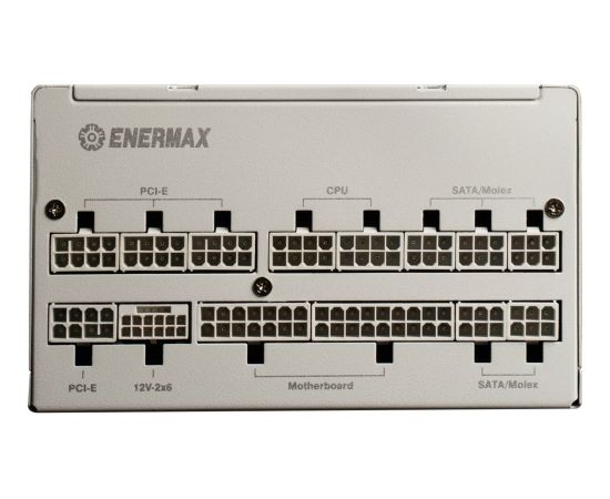 Enermax Platimax II D.F. 1200W (white, 1x 12-pin high power GPU, 3x PCIe cable management, 1000 watts) Datoru barošanas bloki
