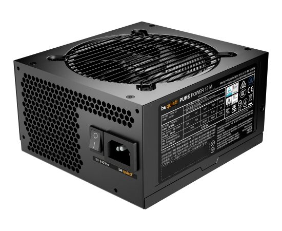 Be Quiet! Be quiet Pure Power 13 M 1200W (black, 1x 12-pin high power GPU, 4x PCIe, cable management, 1200 watts) Datoru barošanas bloki