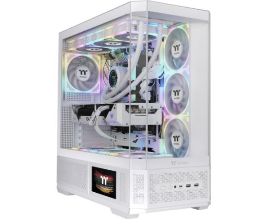 Thermaltake View 370 TG ARGB (white, tempered glass x 3) Datoru korpusi