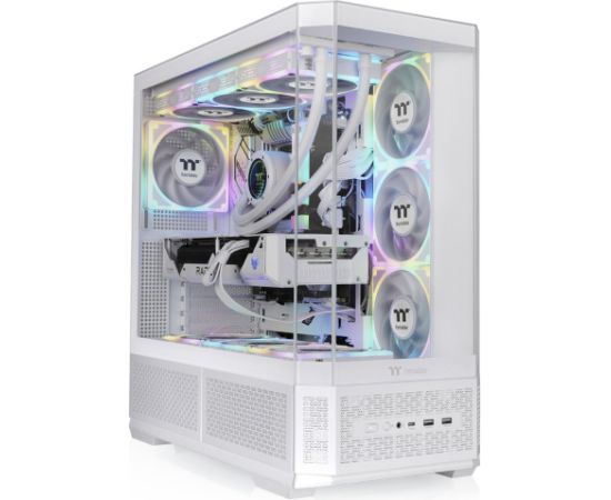 Thermaltake View 370 TG ARGB (white, tempered glass x 3) Datoru korpusi