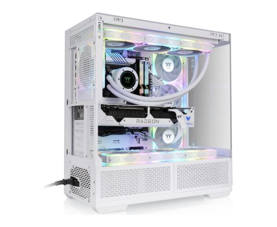 Thermaltake View 370 TG ARGB (white, tempered glass x 3) Datoru korpusi
