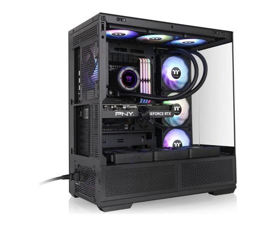 Thermaltake View 370 TG ARGB (black, tempered glass x 3) Datoru korpusi
