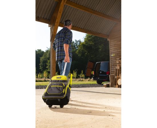 Ryobi tool backpack RSSBP2 (green/black, with laptop compartment and wheels) Новинки Для дома и сада 