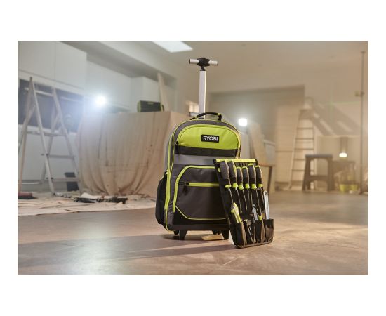 Ryobi tool backpack RSSBP2 (green/black, with laptop compartment and wheels) Новинки Для дома и сада 