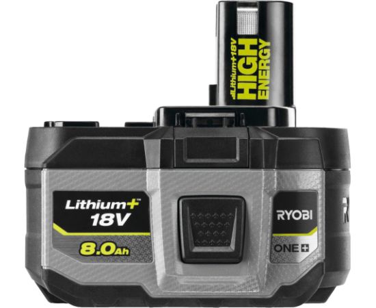 Ryobi ONE+ battery 18Volt 8Ah Lithium+ RB1880T (High Energy) Baterijas un akumulatori