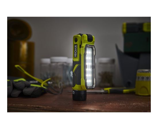 Ryobi 4V battery-powered flashlight RLI4-120G (with battery and charging cable) Декоративное освещение 