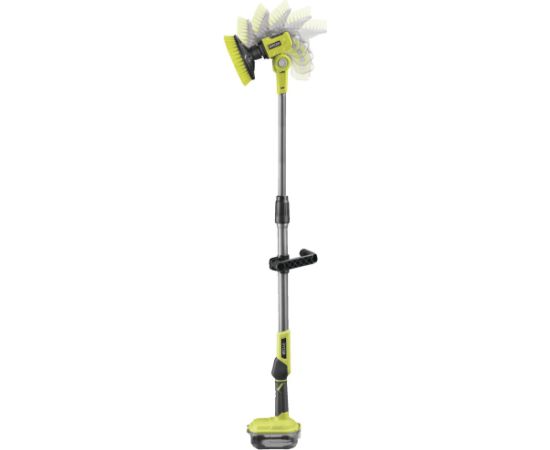 Ryobi ONE+ cordless cleaning brush R18TPS-120G, O 15cm, telescopic, 18Volt (green/black, Li-ion battery 2.0Ah) Новинки Для дома и сада 