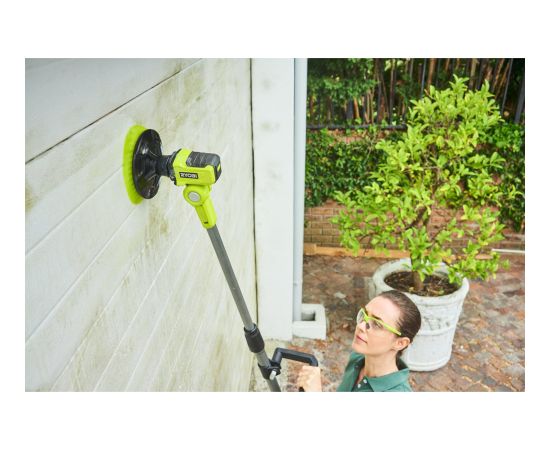 Ryobi ONE+ cordless cleaning brush R18TPS-120G, O 15cm, telescopic, 18Volt (green/black, Li-ion battery 2.0Ah) Новинки Для дома и сада 