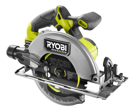 Ryobi ONE+ brushless cordless circular saw RCS18BL-0, 18 volts (green/black, without battery and charger) Новинки Для дома и сада 