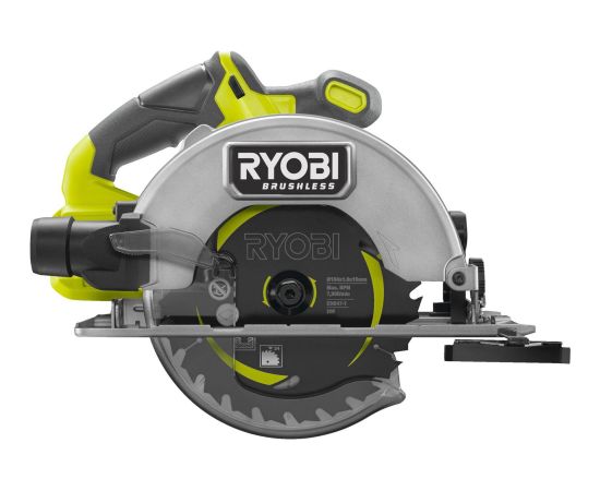 Ryobi ONE+ brushless cordless circular saw RCS18BL-0, 18 volts (green/black, without battery and charger) Новинки Для дома и сада 