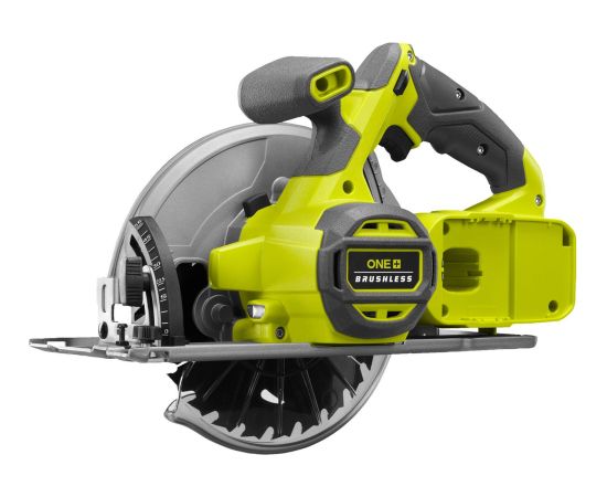 Ryobi ONE+ brushless cordless circular saw RCS18BL-0, 18 volts (green/black, without battery and charger) Новинки Для дома и сада 