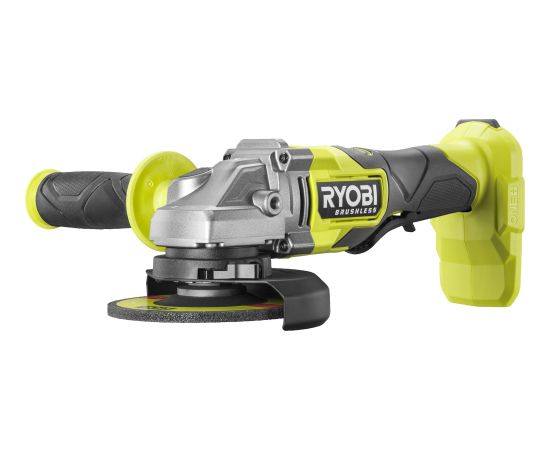 Ryobi ONE+ brushless cordless angle grinder RAG18BL-0, 18 volts (green/black, without battery and charger, 125mm) Новинки Для дома и сада 