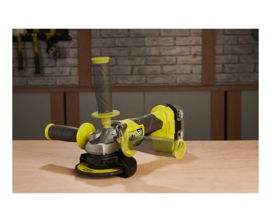 Ryobi ONE+ brushless cordless angle grinder RAG18BL-0, 18 volts (green/black, without battery and charger, 125mm) Новинки Для дома и сада 