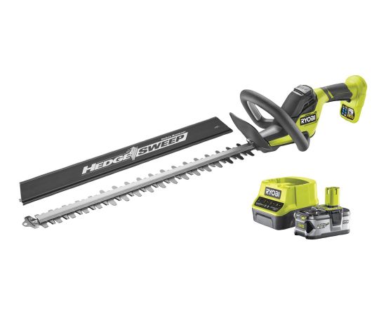 Ryobi ONE+ cordless hedge trimmer RY18HT55A-140, 18 volts (green/black, Li-ion battery 4.0 Ah) Новинки Для дома и сада 