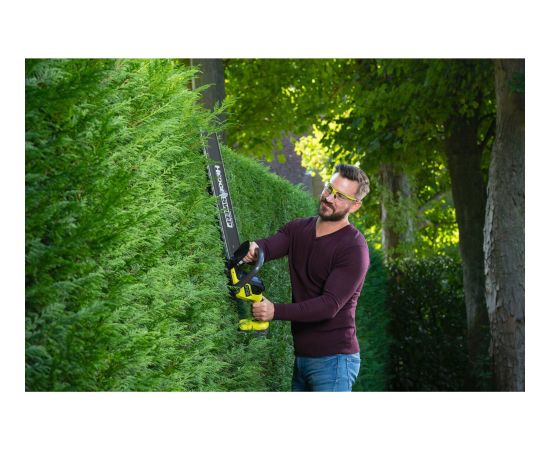 Ryobi ONE+ cordless hedge trimmer RY18HT55A-140, 18 volts (green/black, Li-ion battery 4.0 Ah) Новинки Для дома и сада 