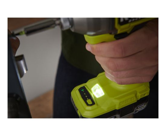 Ryobi ONE+ brushless cordless impact wrench RID18BL-0, 18 volts (green/black, without battery and charger, 1/4") Новинки Для дома и сада 