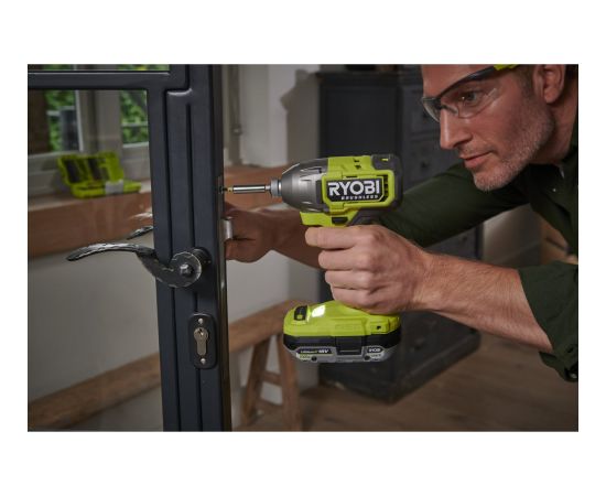Ryobi ONE+ brushless cordless impact wrench RID18BL-0, 18 volts (green/black, without battery and charger, 1/4") Новинки Для дома и сада 