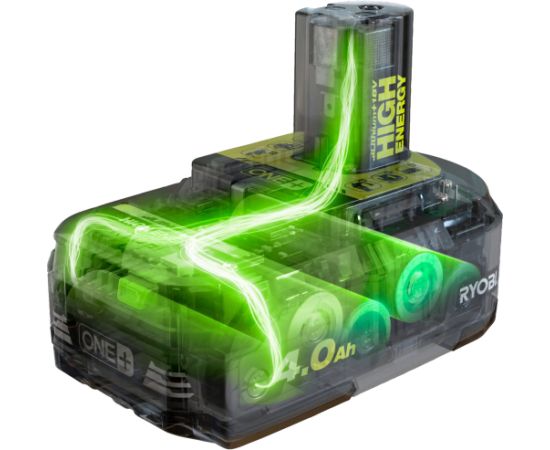 Ryobi ONE+ battery 18Volt 4Ah Lithium+ RB1840T (High Energy) Baterijas un akumulatori