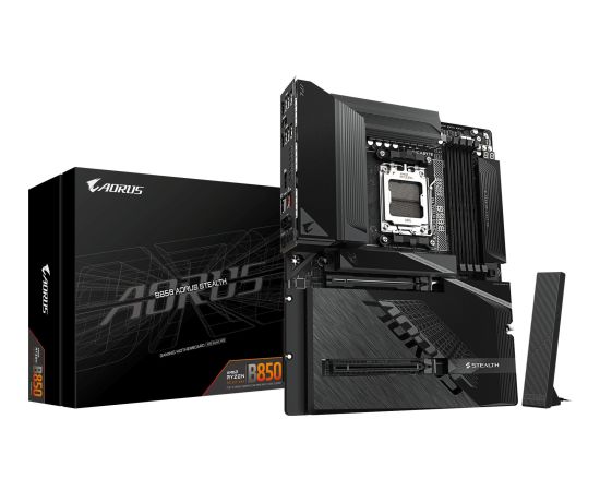 GigaByte B850 AORUS STEALTH (black) Mātes plates