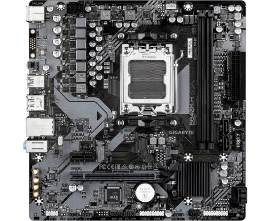 GigaByte B840M H (black/gray) Mātes plates