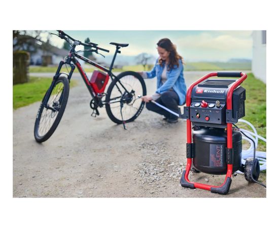 Einhell compressor TE-AC 240/24 Silent (black/red, 1,500 watts) Новинки Для дома и сада 