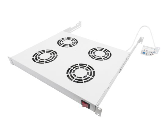 Digitus fan unit for variable 483 mm (19") installation (gray) Korpusu dzesēšana